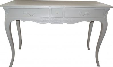Casa Padrino Barock Konsolentisch Antik Stil Weiss mit 3 Schubladen 120 cm - Konsole