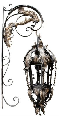 Casa Padrino Barock Wandleuchte Schwarz 36 x 60 x H. 115 cm - Leuchten & Lüster im Ba