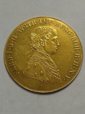 Original 4 Dukaten 1848 Österreich Ferdinand I. 1835-1848 13,79g Gold