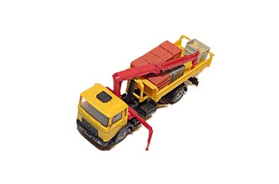 Kibri 10696 - MAN LKW mit Ladekran - gebaut - Fertigmodell - HO - 1:87