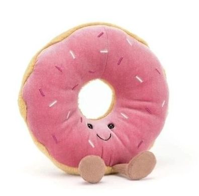 Jellycat Amuseables Doughnut Plush 18cm Kids Toys Gifts New