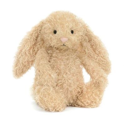 Jellycat Bashful Luxe Bunny Curly 31cm Plush Toys Gifts New