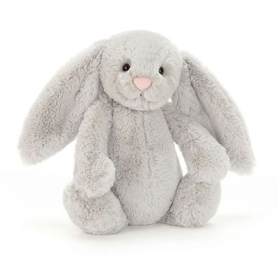 Jellycat Bashful Silver Bunny - Kuscheliger Silberhase (Plüschtier Premium Quali
