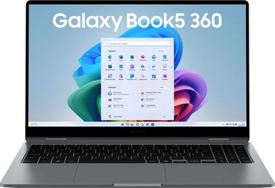 Samsung Galaxy Book 5 360 QWERTZ 32/1TB Gray - Neuwertig (NP750QHA-KA4DE)