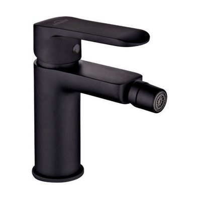 Bidetarmatur Wasserhahn SIROS Bidetmischer für Badezimmer in Schwarz