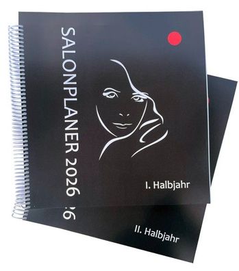 Salonplaner XL 2026, 10 Mitarbeiter Frisöre Kosmetik Nagelstudios Massagepraxen