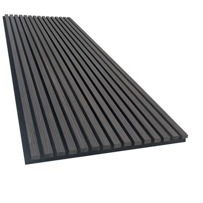 Akustikpaneel mit Holzfurnier in Black Nior - 2700x600 mm - mit PET-Filz