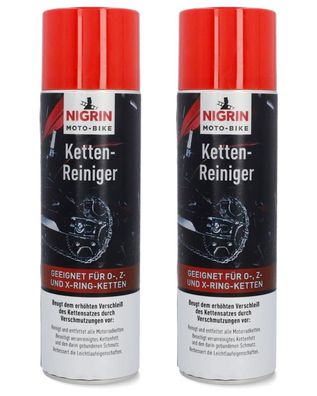 Nigrin 2x MotoBike KettenReiniger KettenSpray 1L Motorrad O Z X RingKette