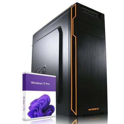 Greed Basic 7 Office PC - Intel Core i5 - 8GB DDR4 RAM - 512GB SSD - WLAN - Win11 Pro
