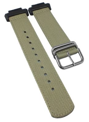Casio G-Shock Classic Uhrenarmband beige Textil Easy Click GM-2100C-5A