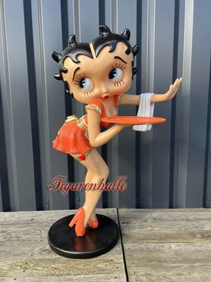 Betty Boop Figur Pin Up Rock N Roll Rockabilly Deko Figur Butler Diner Comic ora