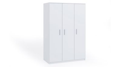 FurMeb24 BONO 135 cm - Drehtürenschrank 3-türiger Kleiderschrank OHNE Spiegel