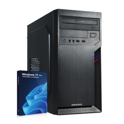 HYPER BYTE Basic - Office PC - Intel Core i5 - 8GB RAM - 240GB SSD - WLAN - Win11 Pro