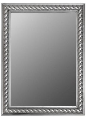 Casa Padrino Barock Spiegel / Wandspiegel Antik Silber 62 x H. 82 cm - Möbel im Baroc