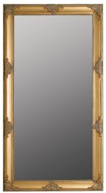 Casa Padrino Barock Wandspiegel Gold 72 x H. 132 cm - Handgefertigter Barock Spiegel