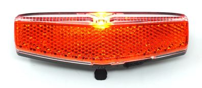 Aufladbares Akku Rücklicht mit USB Ladebuchse Fahrrad Licht für Gepäckträger Monta