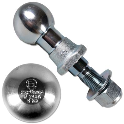 Kugelbolzen | 50mm | M22 | 3500kg | DIN 74058