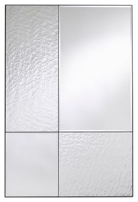 Casa Padrino Luxus Wandspiegel Schwarz 80 x 2 x H. 120 cm - Hotel & Restaurant Spiege