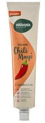 Naturata 3x Vegane Chili Mayo in der Tube 185ml