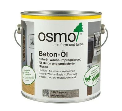 Osmo Beton-Öl 610 farblos seidenmatt 0,75L / 2,5L