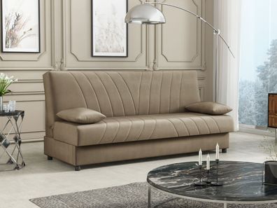 Sofa Zoe Couch Polstersofa Schlafsofa Bettkasten Polstercouch Schlaffunktion