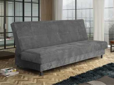 Sofa Enduro XIV Cord Schlafcouch Wohnzimmer Schlaffunktion Bettkasten Schlafsofa
