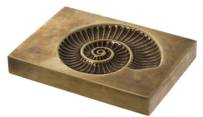Casa Padrino Luxus Deko Objekt Vintage Messingfarben 22 x 16 x H. 3 cm - Deko Accesso