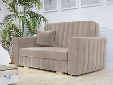 Sofa Viva Glam II Polstersofa Schlafcouch Couch Schlafsofa Bettkasten Bettfunktion