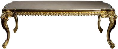 Casa Padrino Luxus Barock Esstisch 230 x 105 x H. 80 cm - Prunkvoller Massivholz Essz