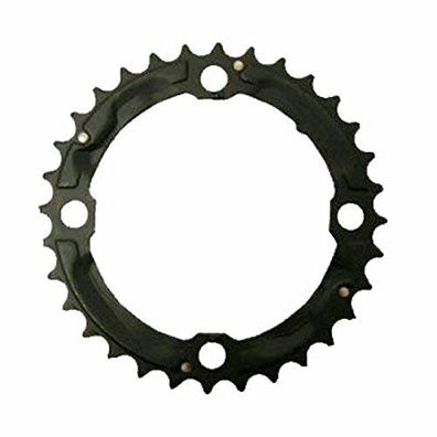 Shimano Kettenblatt "Deore" 4-Arm, für 9-fach, 104 32 Zähne schwa
