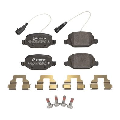 Bremsklötze hinten Brembo mit Zubehör 71770108