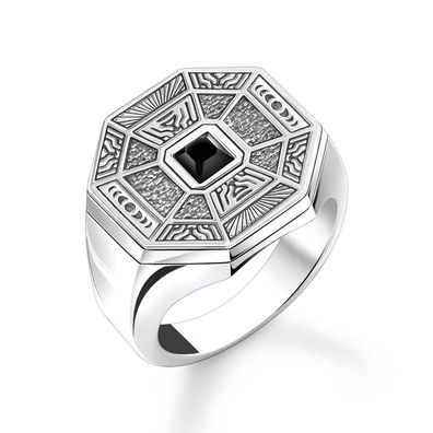 Thomas Sabo Schmuck Herrenring Talisman mit Onyx TR2431-507-11