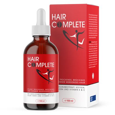 Hair Complete Oil | Ideal für die Nachtpflege | Einfache Anwendung | 100ml Inhalt