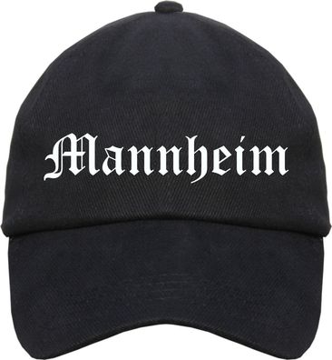 Mannheim Cappy - Altdeutsch bedruckt - Schirmmütze Cap - Größe: Einheit