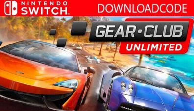 NEU für Nintendo Switch Spiel Gear Club Unlimited Game Key Email 24H Download