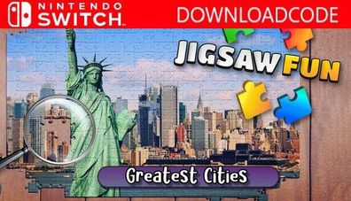 NEU für Nintendo Switch Spiel Puxxle XXL: Großartige Städte Game Key Email 24h
