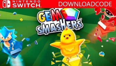 NEU für Nintendo Switch Spiel Gem Smashers Game Key Email 24h Download Code NEW