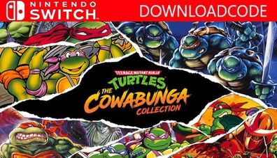 NEU für Nintendo Switch Spiel Teenage Mutant Ninja Turtles Cowabunga Collection