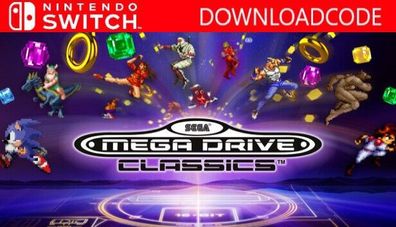NEU für Nintendo Switch Spiel SEGA Mega Drive Classics Game Key Email 24h ACTION