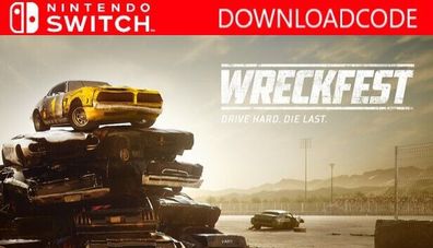 NEU für Nintendo Switch Spiel Wreckfest Game Key Email 24H Download Code ACTION