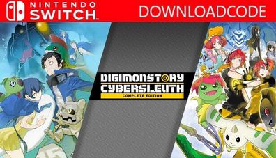 NEU für Nintendo Switch Spiel Digimon Story Cyber Sleuth Complete Edition Game