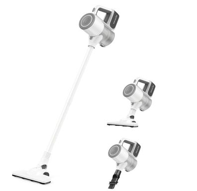 S6 Akku-Staubsauger, 30KPa, 6x 2000mAh Akku, 40 Min Laufzeit