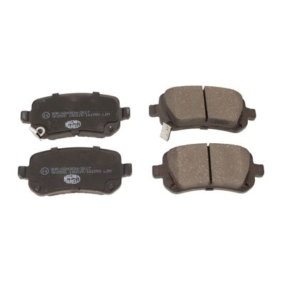 Magneti Marelli Bremsklötze hinten Fiat Freemont kleine Bremse K68192439AB