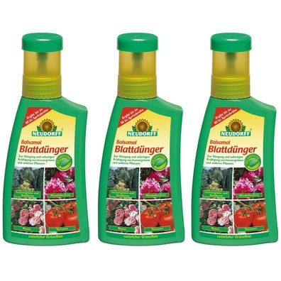 3er Set - NEUDORFF® Balsamol Blattdünger 3 x 250 ml