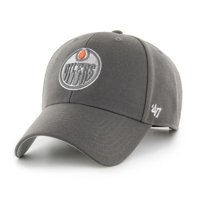NHL Edmonton Oilers Cap Basecap Baseballcap MVP Graphite 198052485316 Kappe