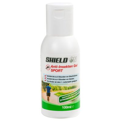 ShieldOn Sport Gel 100 ml - schützt vor Mücken und Zecken