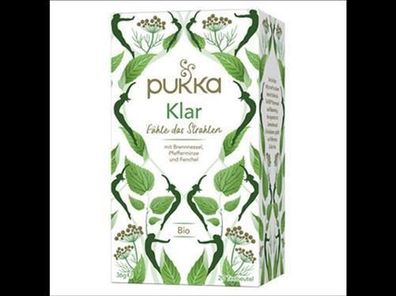 Pukka Pukka Bio-Kräutertee Klar, 20 Teebeutel 20 x1,8g