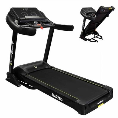 Profi-Laufband mit 7PS Motor, 20km/h, 20% Steigung, 99 Programme, klappbar, App