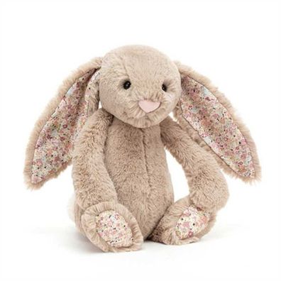 Jelly Cat Blossom Bea Beige Bunny Medium Kattun Kaninchen Gefulltes Tier