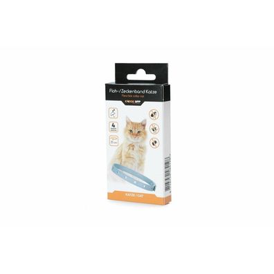 Knock Pest Floh-Zeckenhalsband 35 cm Katze DE + ENG